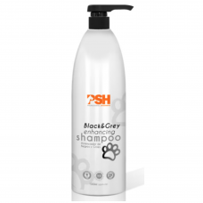 PSH Black & Grey Enhancing Shampoo 1L - šampūnas juodiems ir tamsiai pilkiems šunų plaukams