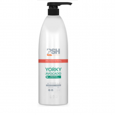 PSH Yorky Avocado Shampoo - drėkinamasis šampūnas ilgiems ir garbanotiems plaukams, koncentratas 1:3 - 1L