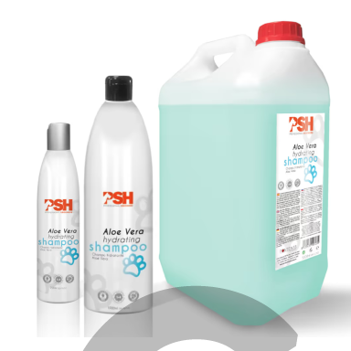 PSH Aloe Vera - Интенсивный увлажняющий шампунь для длинных и густых волос, с алоэ вера, концентрат 1:4