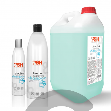 PSH Aloe Vera - Интенсивный увлажняющий шампунь для длинных и густых волос, с алоэ вера, концентрат 1:4
