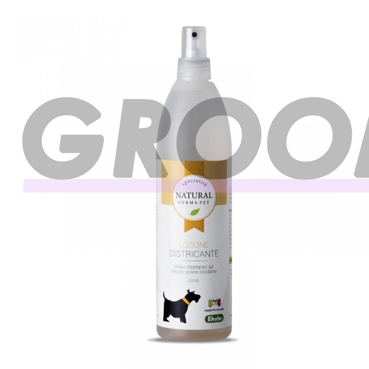 Purškiamas kondicionierius šunims nuo sąvėlų - dviejų fazių, neišskalaujamas su pantenoliu - 500ml