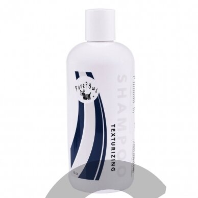 "Pure Paws Texturizing Shampoo" - tekstūrinis šampūnas šiurkščiaplaukiams šunims, koncentratas 1:10 - talpa: 473ml