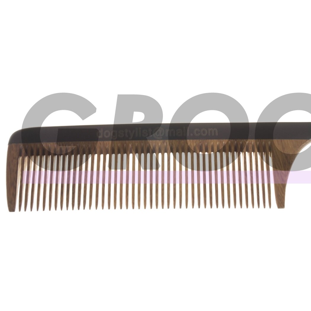 "P&W Dog Stylist" šukos 25 cm - kvepiančios šukos su sandalmedžio dantukais, antistatinės 1