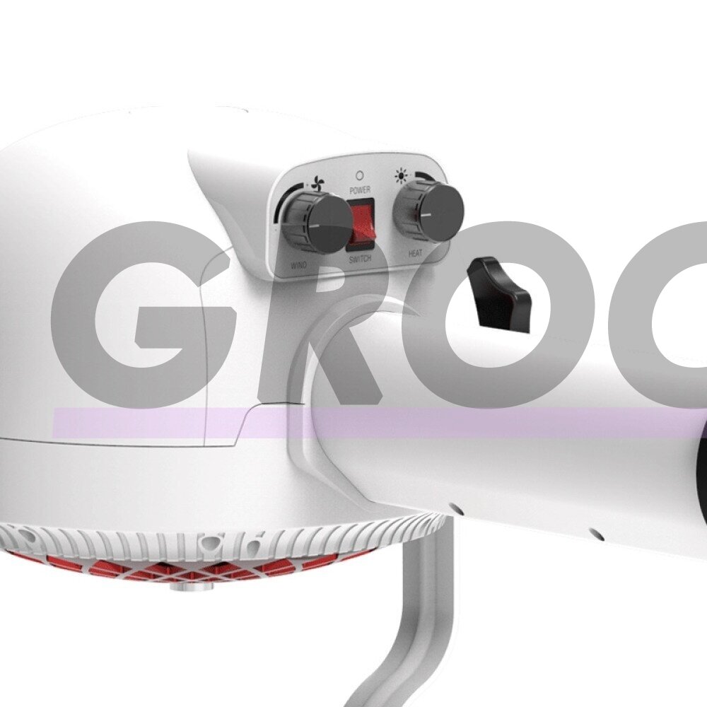 „Shernbao Anionic Grooming Stand“ džiovintuvas 115l / s / 1800W - profesionalus ant stovo su jonizacija, pasukamas 360 ° 3