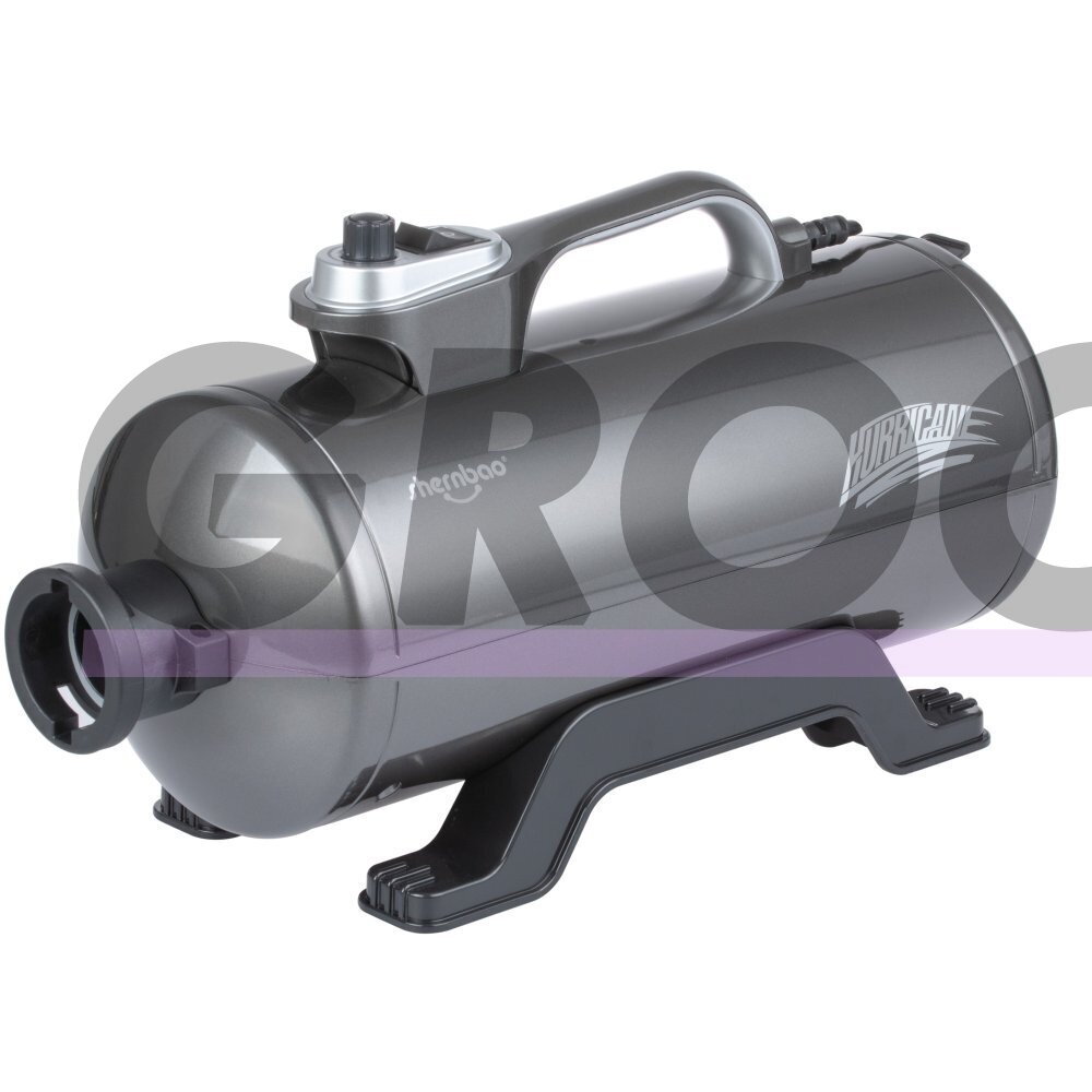 "Shernbao Super Blaster" - dviejų variklių stalinis džiovintuvas su tolygiai reguliuojamu oro srautu, 2400 W, 125 l/sek.