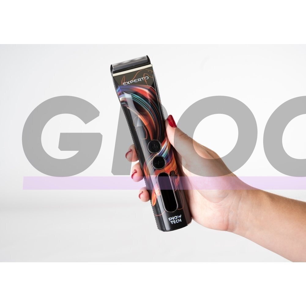 Show Tech Experto Cordless Clipper - belaidė 5 greičių kirpimo mašinėlė su reguliuojamais ašmenimis 3