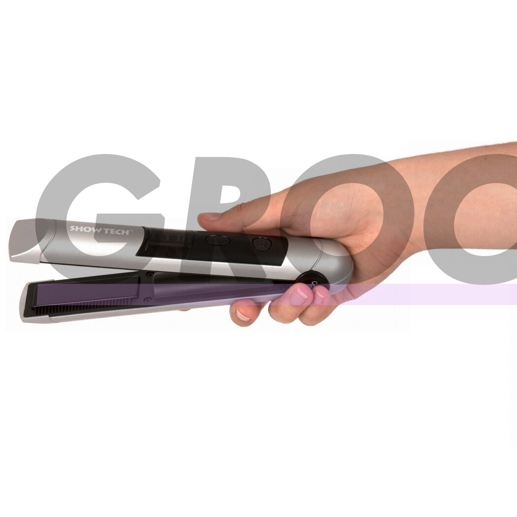 Show Tech Cordless Hair Straightener - profesionalus, belaidis mini tiesintuvas su 3 lygių temperatūros valdymu 1
