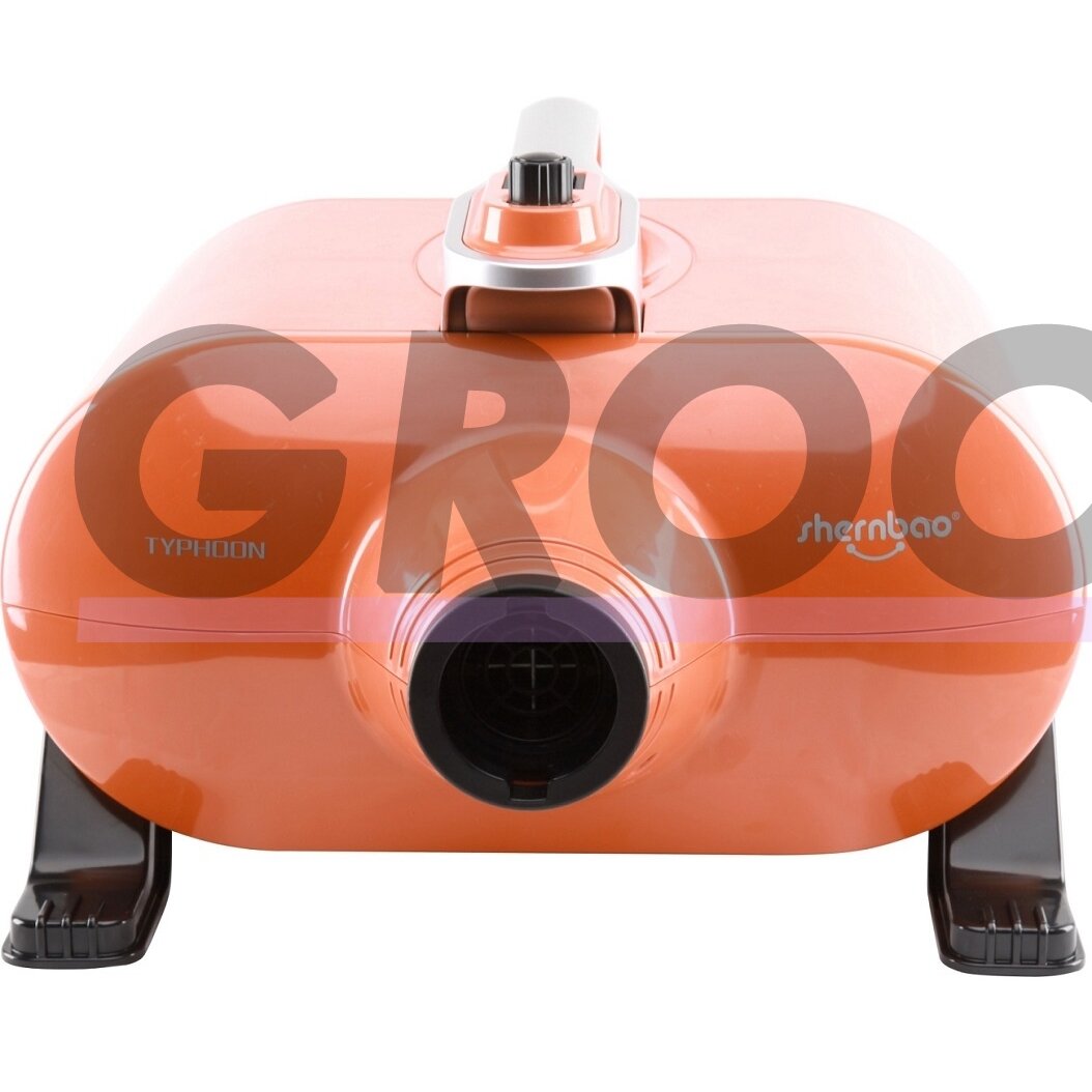 Shernbao Typhoon - labai galingas dviejų variklių stalo džiovintuvas, 3000 W, 150 l/s, 3