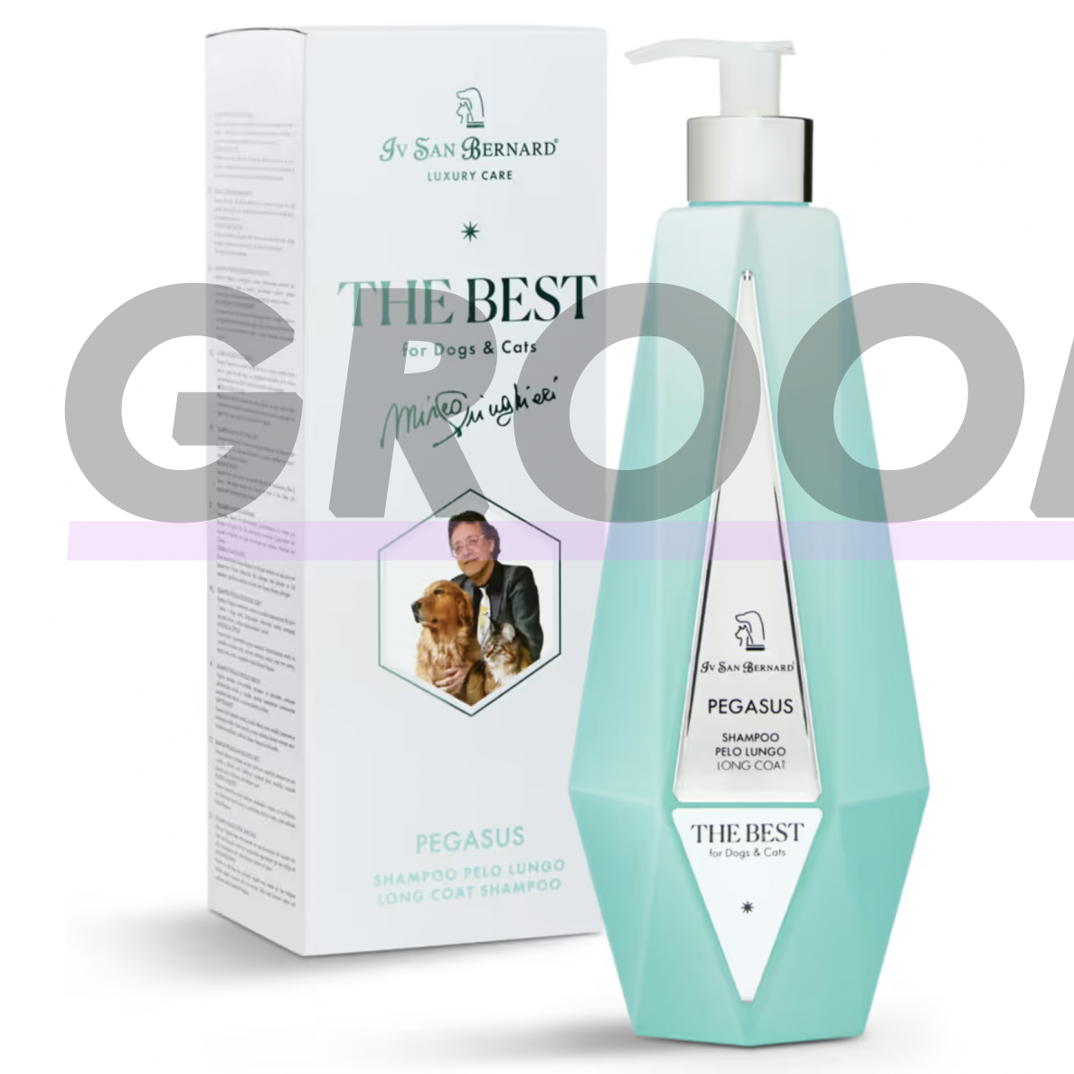 Iv San Bernard The Best Pegasus Shampoo - шампунь для длинношерстных собак и кошек, с экстрактом мальвы 3
