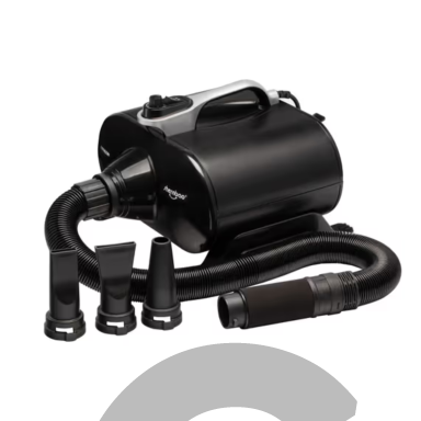 Shernbao Typhoon - labai galingas dviejų variklių stalo džiovintuvas, 3000 W, 150 l/s,