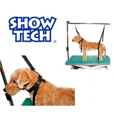 Show Tech nailoninių grooming pavadėlių komplektas su reguliuojamu ilgiu - 1,5 cm pločio Show Tech nailoninių grooming pavadėlių komplektas su reguliuojamu ilgiu - 1,5 cm pločio