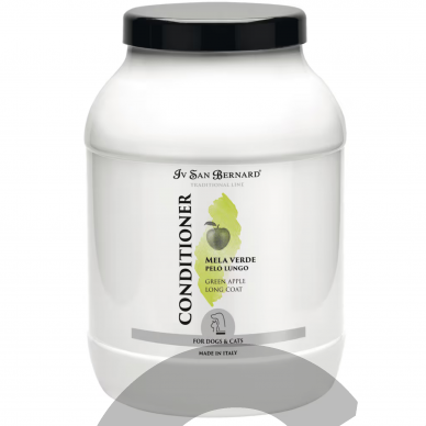 Iv San Bernard Mela Verde Green Apple Shampoo - žalių obuolių šampūnas ilgaplaukėms veislėms 4 Iv San Bernard Mela Verde Green Apple Shampoo - žalių obuolių šampūnas ilgaplaukėms veislėms 4