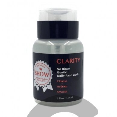Show Premium Clarity No Rinse Gentle Face Wash 147ml - средство для удаления пятен и обесцвечивания морды Show Premium Clarity No Rinse Gentle Face Wash 147ml - средство для удаления пятен и обесцвечивания морды