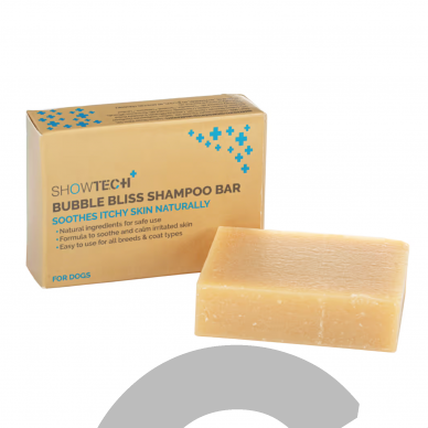 Show Tech Bubble Bliss Shampoo Bar 90g - kietas šampūnas šunims Show Tech Bubble Bliss Shampoo Bar 90g - kietas šampūnas šunims