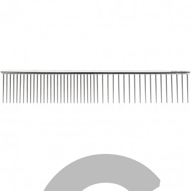 Show Tech Combi-Comb - metalowy grzebień z mieszanym rozstawem ząbków - Długość: 28cm