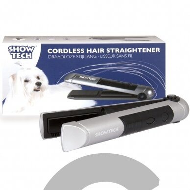 Show Tech Cordless Hair Straightener - profesionalus, belaidis mini tiesintuvas su 3 lygių temperatūros valdymu 3