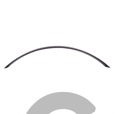 Show Tech Curved Scissoring Comb Plastic 21,5cm - lenktos plastikinės šukos 1 Show Tech Curved Scissoring Comb Plastic 21,5cm - lenktos plastikinės šukos 1