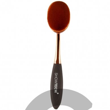 Show Tech+ Magic Powder brush - elegantiškas ir tikslus šepetėlis su itin minkštais šereliais pudrai tepti - Dydis: didelis Show Tech+ Magic Powder brush - elegantiškas ir tikslus šepetėlis su itin minkštais šereliais pudrai tepti - Dydis: didelis