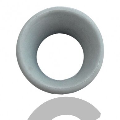 "Show-Tech" žirklių žiedai pilkos spalvos, 24 mm skersmens (L)
