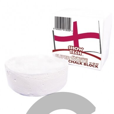 "Show Tech Super White Chalk Block" - Baltos spalvos kreida "Show Tech Super White Chalk Block" - Baltos spalvos kreida