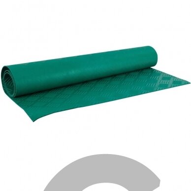 Show Tech Table Topper Anti-Slip 110x60cm - guminis kilimėlis priežiūros stalui - Spalva: žalia