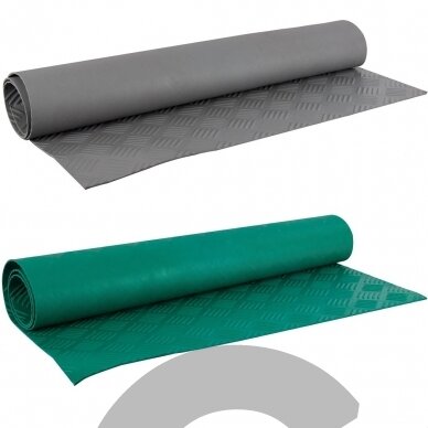 Show Tech Table Topper Anti-Slip 110x60cm - guminis kilimėlis priežiūros stalui - Spalva: pilka Show Tech Table Topper Anti-Slip 110x60cm - guminis kilimėlis priežiūros stalui - Spalva: pilka