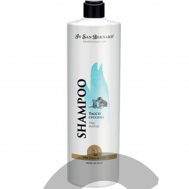 Iv San Bernard Talc Shampoo - мягкий шампунь с тальком для щенков и котят 1 Iv San Bernard Talc Shampoo - мягкий шампунь с тальком для щенков и котят 1