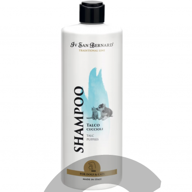 Iv San Bernard Talc Shampoo - мягкий шампунь с тальком для щенков и котят 2 Iv San Bernard Talc Shampoo - мягкий шампунь с тальком для щенков и котят 2