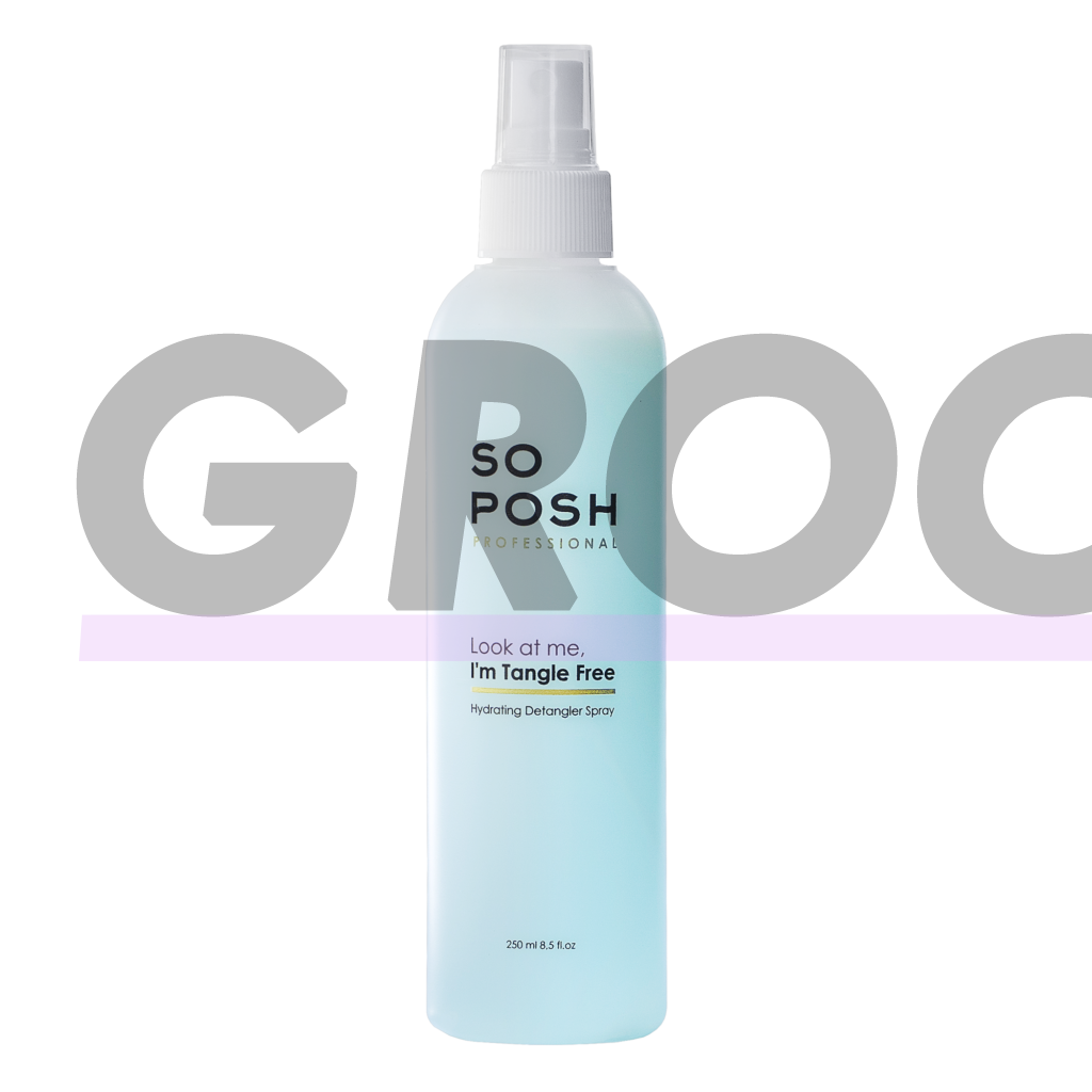 So Posh Tangle Free Hydrating Detangler Spray - двухфазный спрей для распутывания спутанных волос - 250 мл So Posh Tangle Free Hydrating Detangler Spray - двухфазный спрей для распутывания спутанных волос - 250 мл