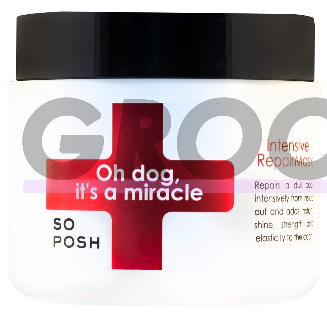 So Posh Oh Dog , It's a Miracle Mask 500ml - интенсивно питательная и восстанавливающая маска для сухой и тусклой шерсти So Posh Oh Dog , It's a Miracle Mask 500ml - интенсивно питательная и восстанавливающая маска для сухой и тусклой шерсти