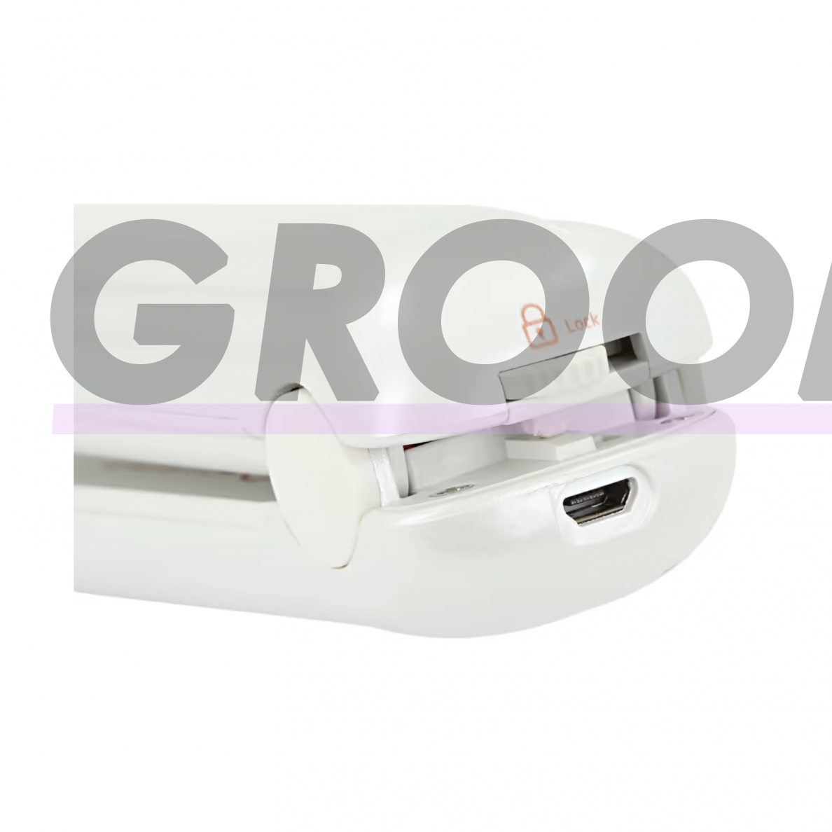 "So Posh Ceramic Cordless Hair Straightener" – profesionalus, belaidis mini plaukų tiesintuvas su keramine danga 4