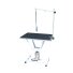 Hidraulinis stalas Mars, stalviršis 81x52 cm - Spalva: juoda