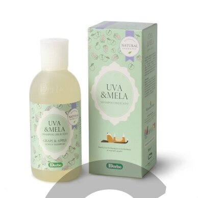Šunų šampūnas atkuriantis su vynuogėmis ir obuoliais - gaiviną ir maitiną pažeistą kailį - 200ml Šunų šampūnas atkuriantis su vynuogėmis ir obuoliais - gaiviną ir maitiną pažeistą kailį - 200ml