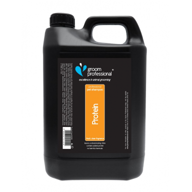 Szampon Groom Professional 2 in 1 Protein Shampoo - šampūnas ir kondicionierius viename. Talpa: 4l