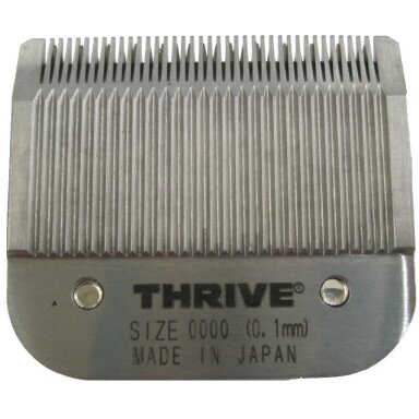 Thrive Professional Blade #0000 Kirpimo galvutė aukštos kokybės 0,1mm Snap-On Thrive Professional Blade #0000 Kirpimo galvutė aukštos kokybės 0,1mm Snap-On