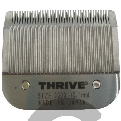 Thrive Professional Blade #0000 Kirpimo galvutė aukštos kokybės 0,1mm Snap-On