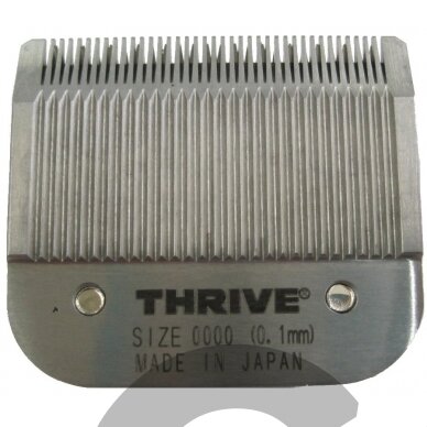 Thrive Professional Blade #0000 Kirpimo galvutė aukštos kokybės 0,1mm Snap-On Thrive Professional Blade #0000 Kirpimo galvutė aukštos kokybės 0,1mm Snap-On