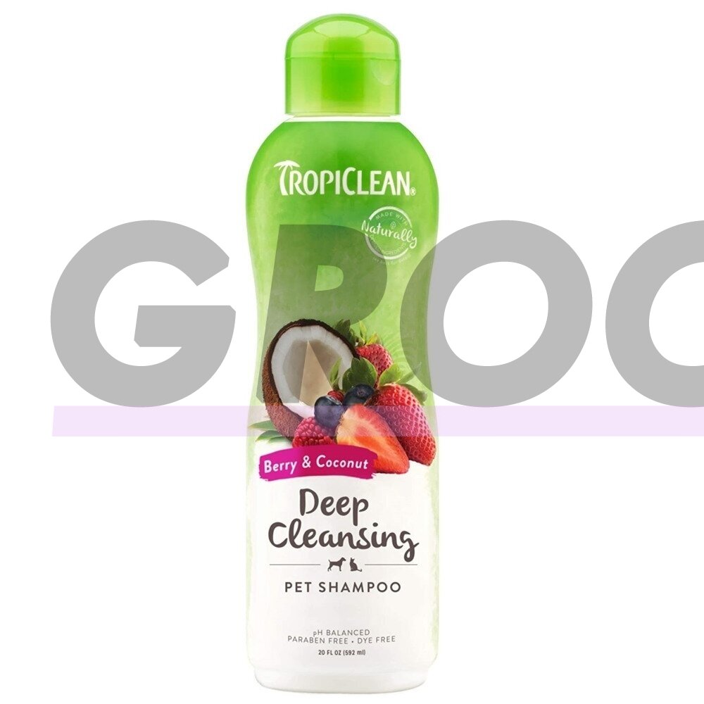 Tropiclean Deep Cleansing Berry & Coconut Pet Shampoo - Шампунь глубокой очистки для собак и кошек