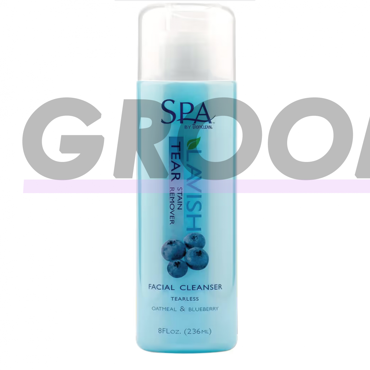 „Tropiclean Tear Stain Remover Facial Cleanser“ 236ml - Švelnus pienelis dėmėms ir ašarų žymėms šalinti - talpa: 236ml