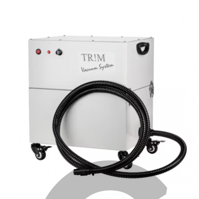 "Trim Vacuum System TVS " - dulkių siurblys naminių gyvūnų plaukams šalinti kirpimo metu, skirtas "Andis", "Aesculap", "Heiniger" mašinėlėms 25 "Trim Vacuum System TVS " - dulkių siurblys naminių gyvūnų plaukams šalinti kirpimo metu, skirtas "Andis", "Aesculap", "Heiniger" mašinėlėms 25