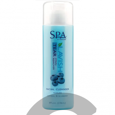 „Tropiclean Tear Stain Remover Facial Cleanser“ 236ml - Švelnus pienelis dėmėms ir ašarų žymėms šalinti - talpa: 236ml