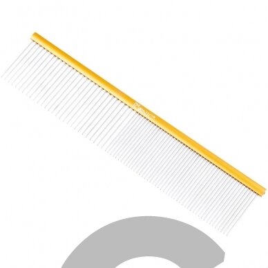 "True Iconic Flash Anti-static" 19 cm šukos - profesionalios, metalinės šukos su 50/50 antistatiniais dantukais, rankų darbo "True Iconic Flash Anti-static" 19 cm šukos - profesionalios, metalinės šukos su 50/50 antistatiniais dantukais, rankų darbo