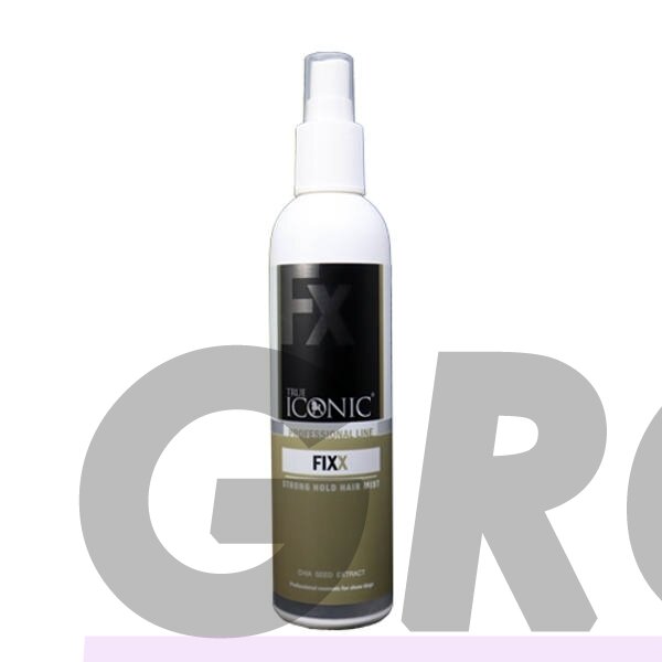 True Iconic Fixx Strong Hold Hair Mist 250ml - профессиональный лак для волос сильной фиксации, для собак, с экстрактом чиа True Iconic Fixx Strong Hold Hair Mist 250ml - профессиональный лак для волос сильной фиксации, для собак, с экстрактом чиа