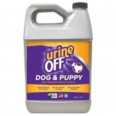 Urine OFF Dog & Puppy Formula - Šunų ir šuniukų šlapimo kvapų ir dėmių šalinimo preparatas - 3,8L