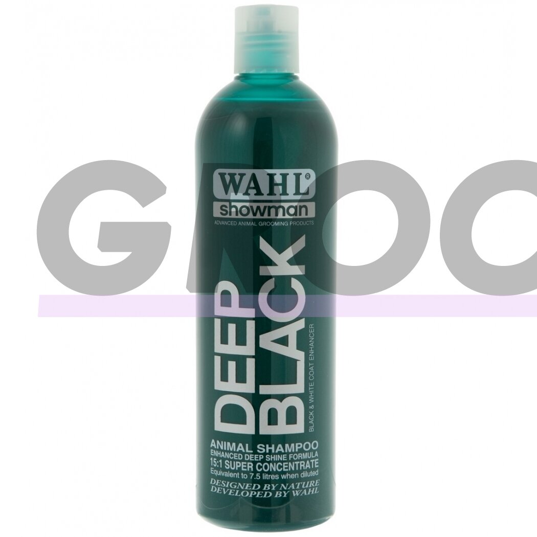 Wahl Deep Black Shampoo - profesionalus šampūnas juodiems ir tamsiems plaukams - Talpa: 500ml