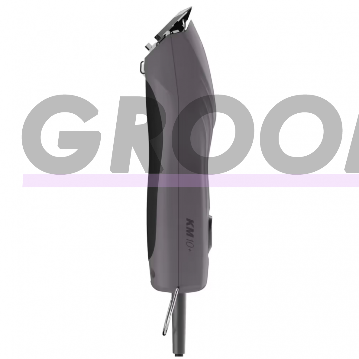 „Wahl KM10+“ - tyli ir galinga dviejų greičių mašinėlė su bešepetėliniu varikliu ir Nr. 10 kirpimo galvutė.  (2 mm) 1