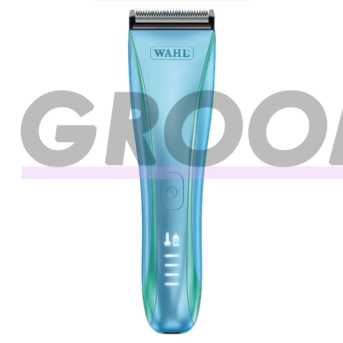 Wahl Motiva2 Blue Ivy Cordless Clipper – belaidė šunų ir kačių kirpimo mašinėlė, mėlynos spalvos.