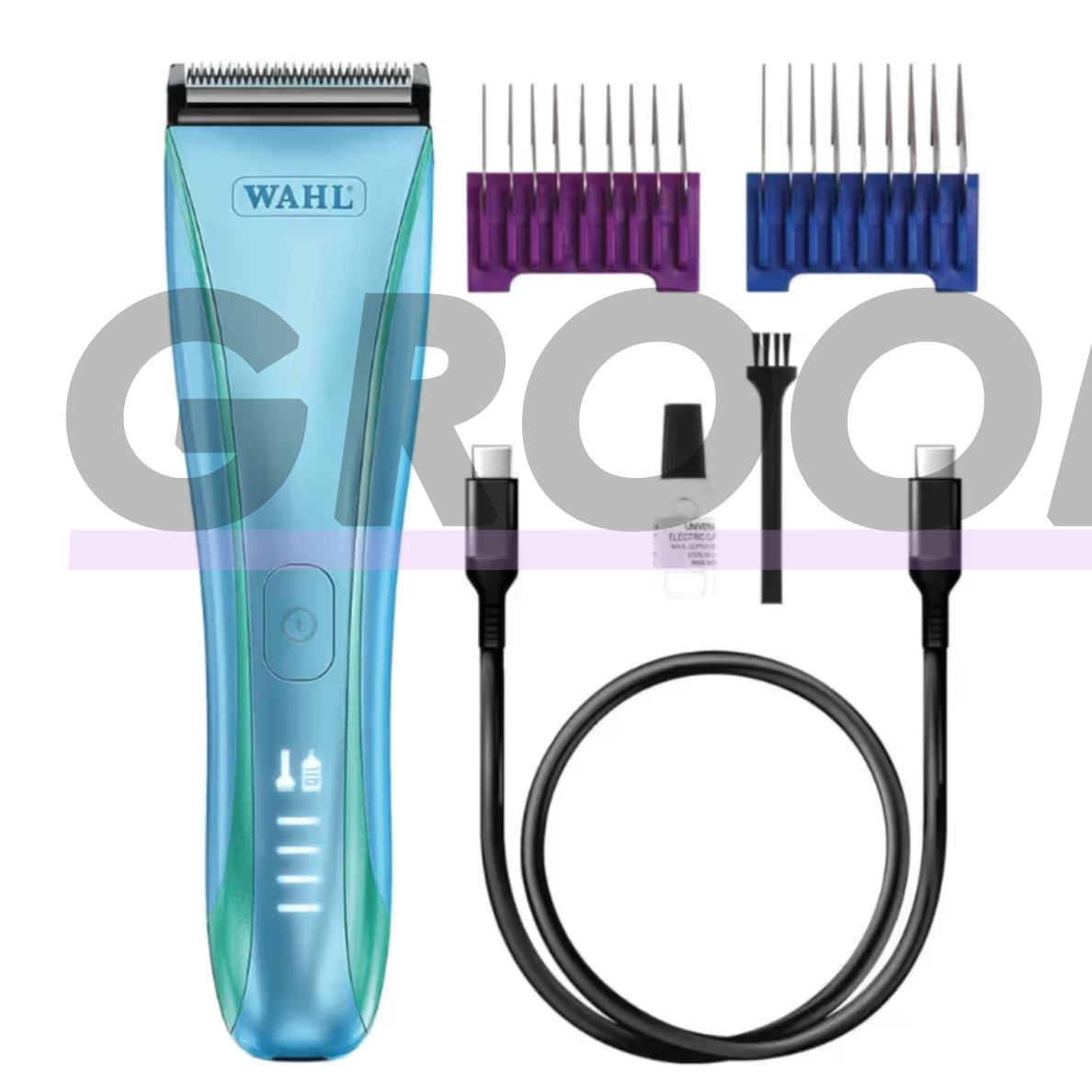 Wahl Motiva2 Blue Ivy Cordless Clipper – belaidė šunų ir kačių kirpimo mašinėlė, mėlynos spalvos. 2