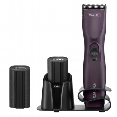 Wahl KM Supera Brushless Clipper - profesionali belaidė kirpimo mašinėlė su bešepetėliniu varikliu, 2 akumuliatoriai + peiliukas Nr. 10