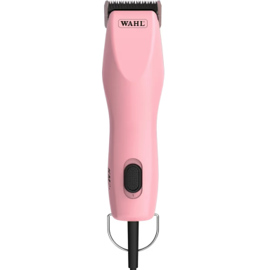 „Wahl“ - KM2+ - profesionalus dviejų greičių mašinele su bešepetėliniu varikliu ir 10-1,5 mm galvute, rožinės spalvos